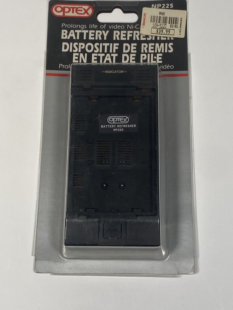 Optex Battery Refresher Model NP225 - New old stock