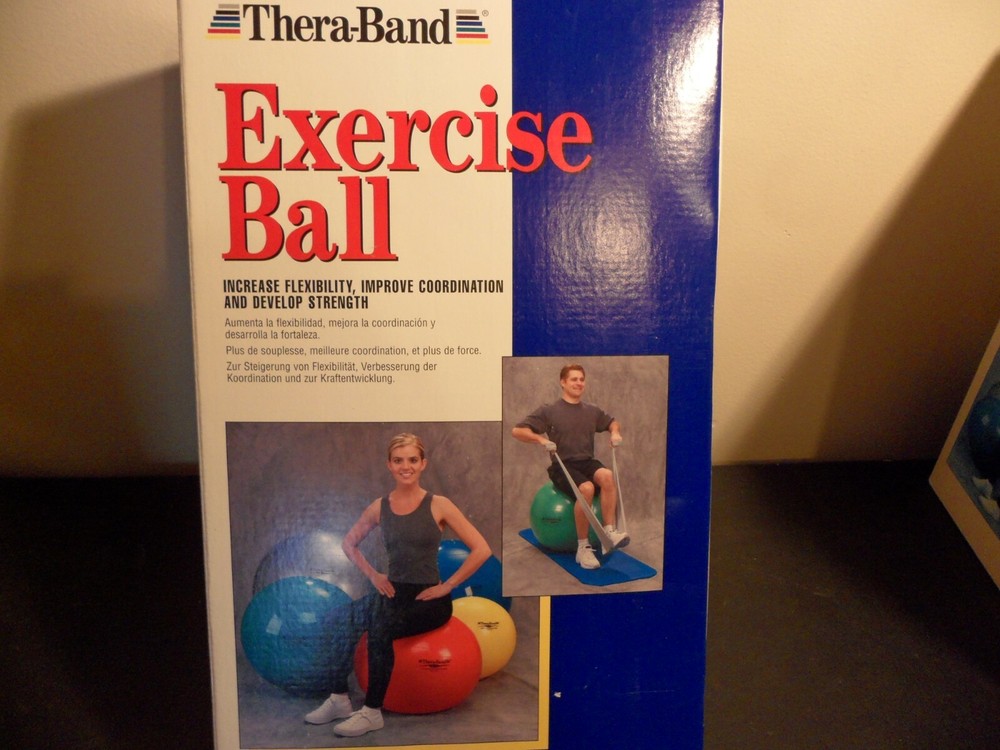 Thera-Band Exercise Ball 45 Cm  Yellow