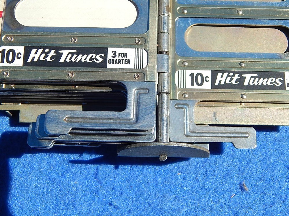 Seeburg V3WA wall box Program Holder Record Classification Strips - 20 each