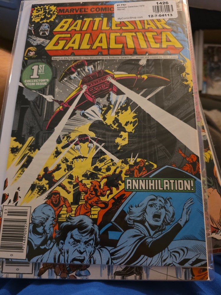 Marvel Comics Group Battlestar Galactica Vintage Comic Books 1979 Issues #1 & #2