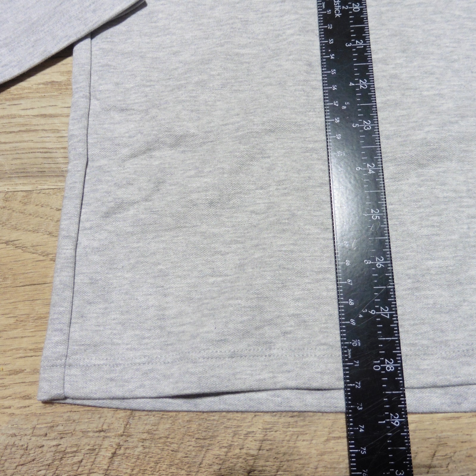 MIZZEN + MAIN Mens L LARGE PULLOVER KPI QUARTER ZIP GREY PERFORMANCE 1/4