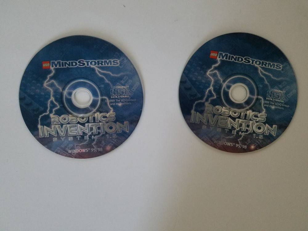 Lego Minstorm Robotics Invention System 1.5 Disc (2x)
