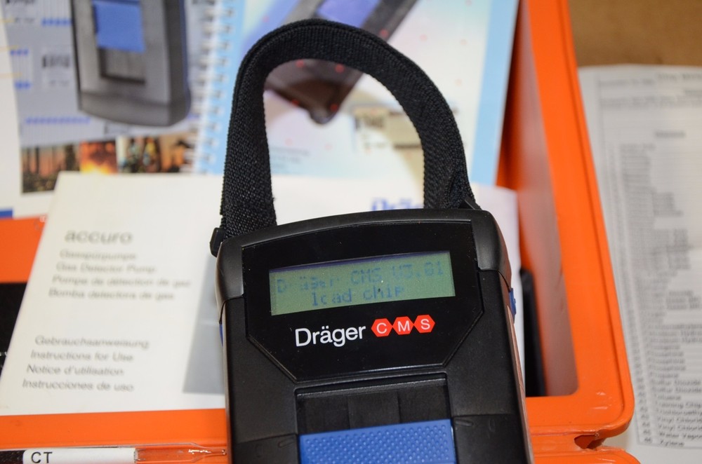 Drager CMS Permissible Gas Analyzer Kit With Accessories