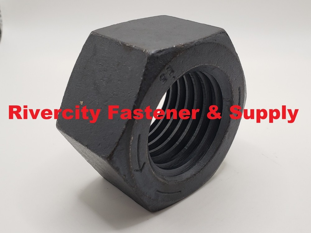 2-4.5 Hex Nuts Left Hand 2.00 x 4.5 Nut 2" x 4-1/2 Reverse Thread