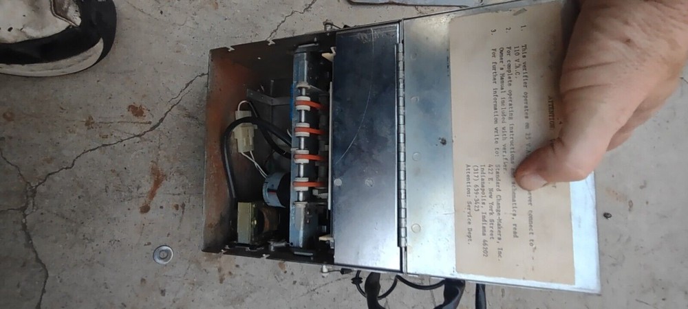 standard changer 25a bill changer mech untested #1