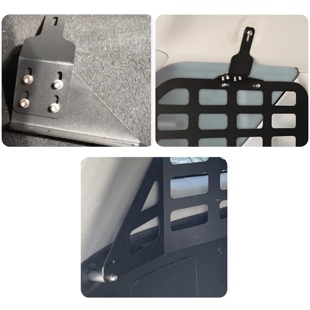 Rear Window Molle Panel Modular Storage Panel System For 2010-2020 Toyota