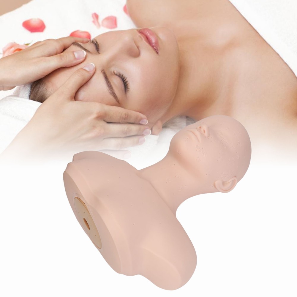 Versatile Soft Comfortable Practice Training Mannequin Head For Beauty Care