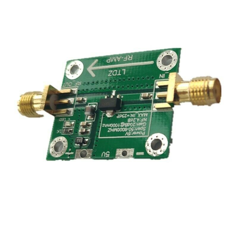 RF Power Amplifier Board 50M-6000Mhz Transmitter Circuit Module 20dB SBB5089