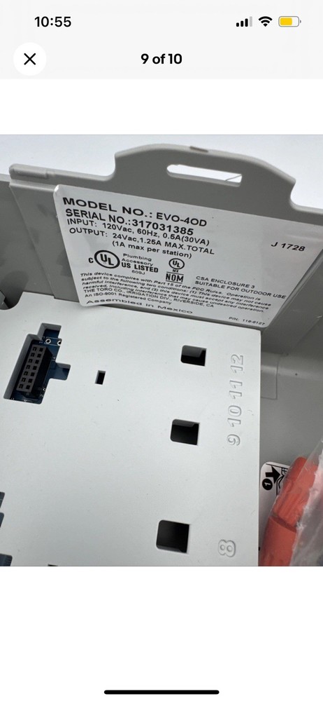 Toro Evolution EVO-40D Outdoor Irrigation Controller, Smart Connect, 4 Zones