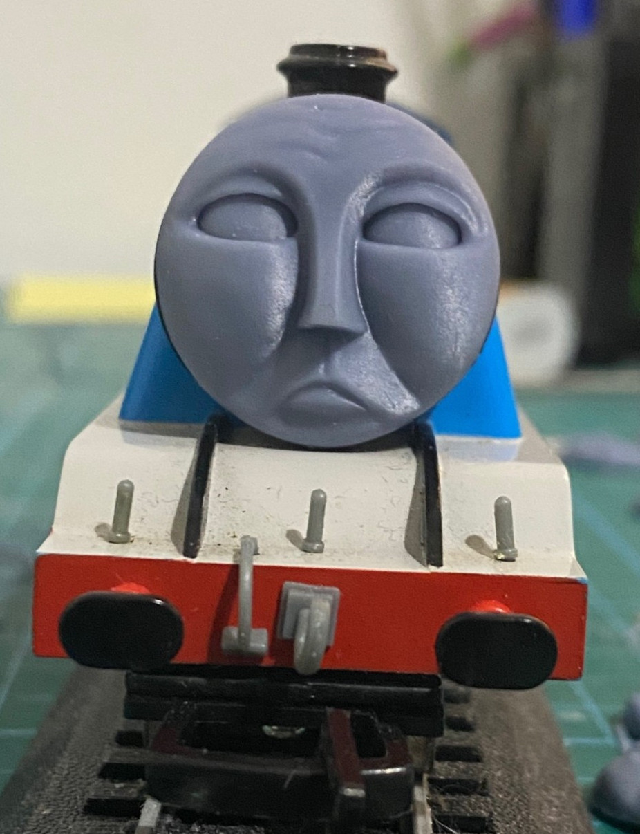 Custom HO/OO Bachmann Gordon Magnetic Faces Set of 6