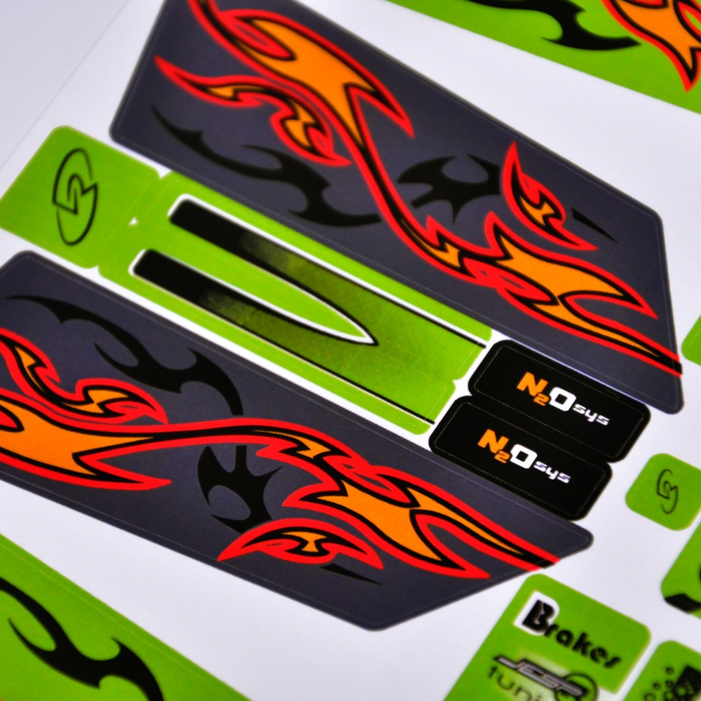 Replacement sticker for set 8649 Precut sticker