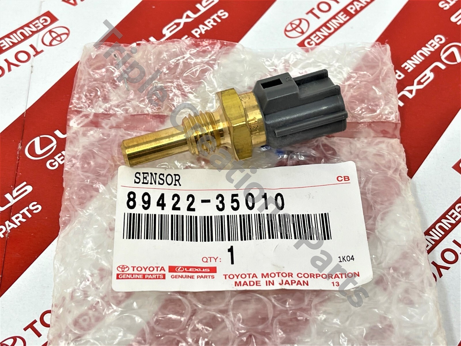 89422-35010 GENUINE OEM TOYOTA HIGHLANDER LEXUS COOLANT WATER TEMPERATURE SENSOR