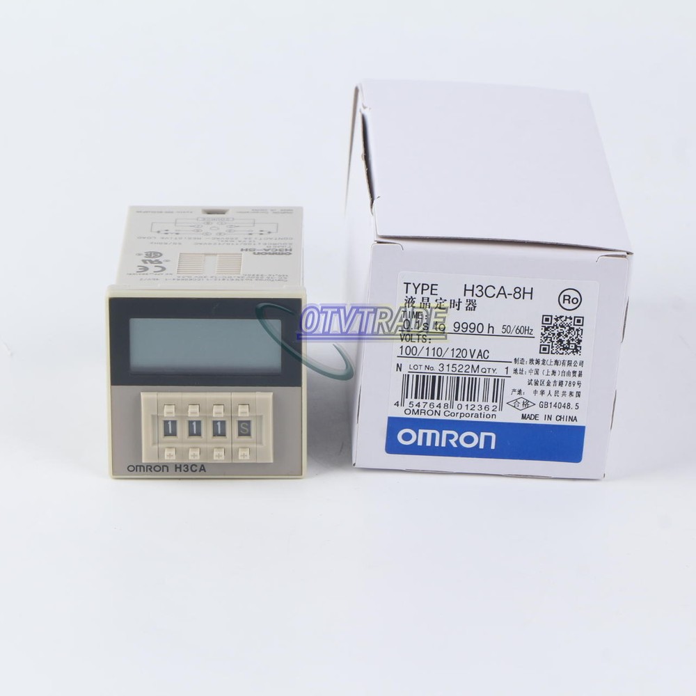 1PCS Omron Timer H3CA-8H 100/110/120VAC NEW