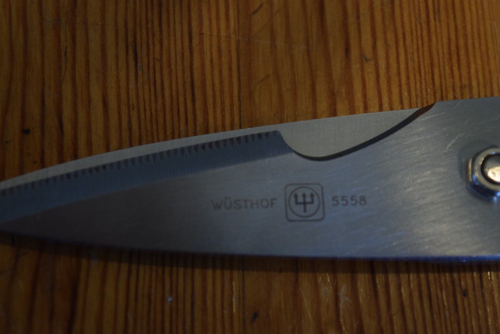 Wusthof Come-Apart Pull-Apart Kitchen Shears Scissors 5558 Black