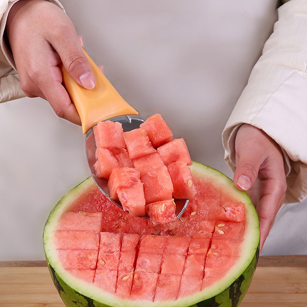 Multi-Purpose Mango Slicer Scooping Spoon, Multifunctional Slicer TL