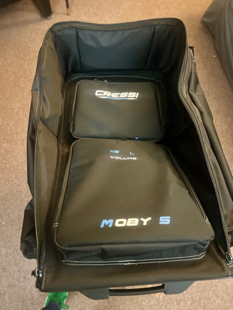 CRESSI Moby 5 Large Gear Backpack & Rollbag