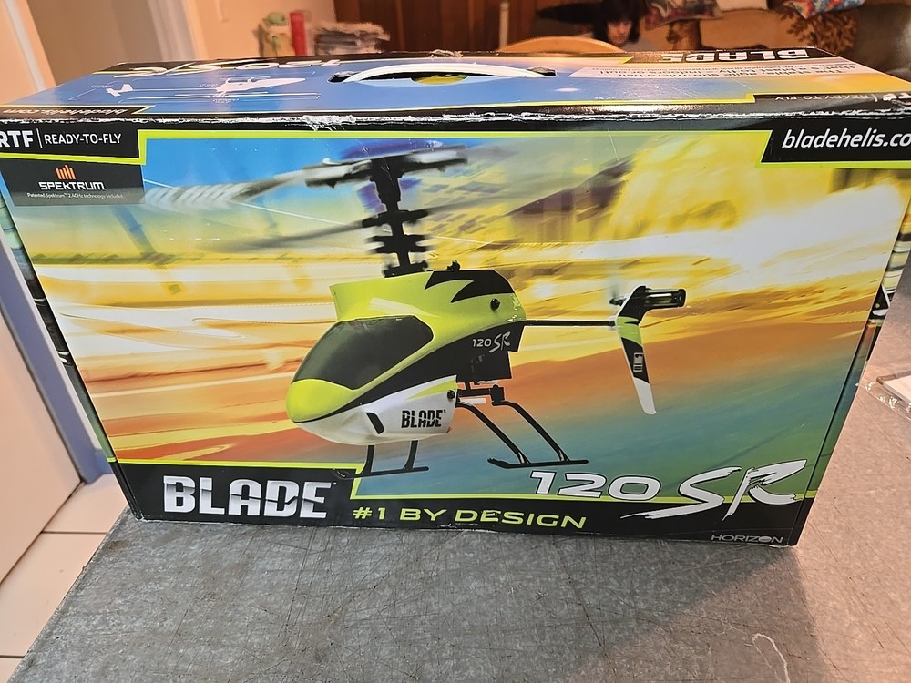 New In The Box RTF  Blade 120SR Helicopter & Remote Control