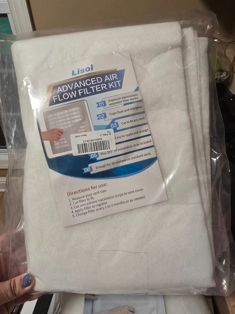 Lisol advanced air flow filter kit