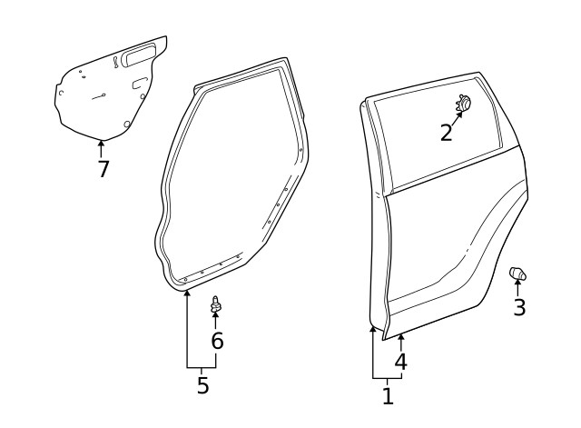 Genuine GM Outer Panel 88969767