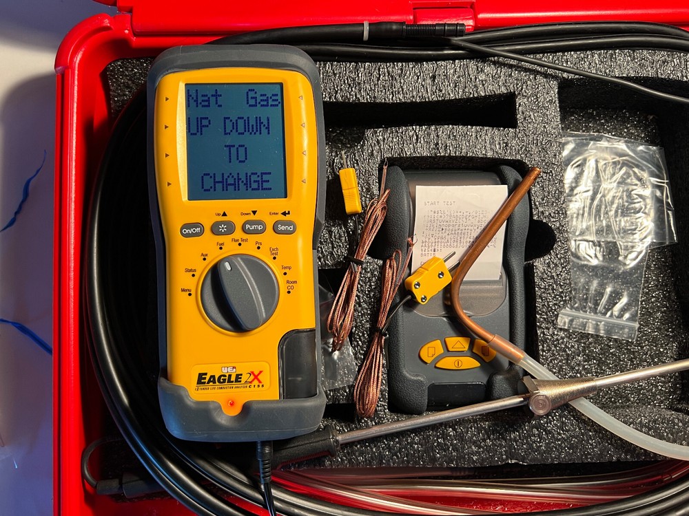 UEI C155 Eagle 2X Extended Life Combustion Analyzer System Printer (New)