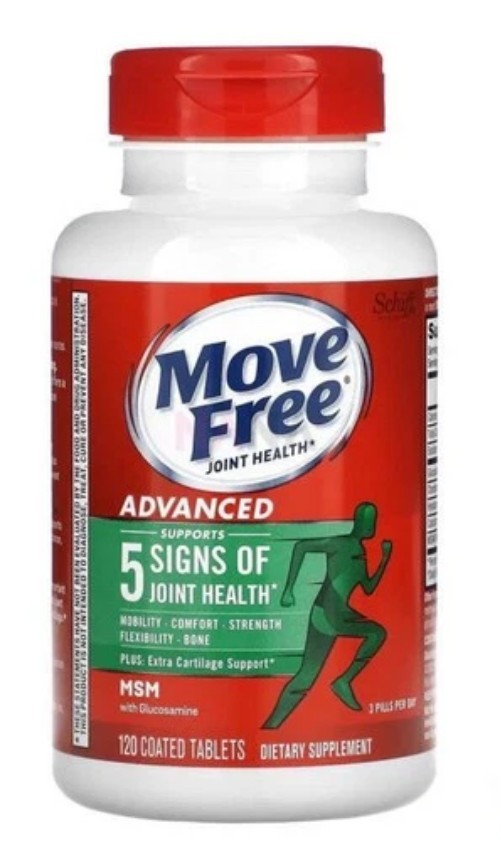 Move Free Advanced Joint Health Supplement ~ 120 Tablets ~ EXP 2028 !!!