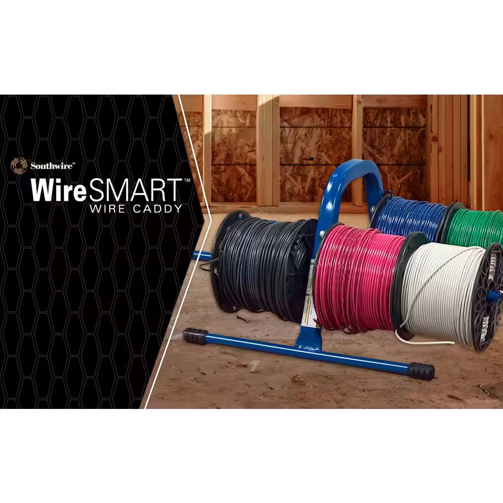 NEW Durable Wire Smart Hand Caddy Portable Organizer for Spooled Wire