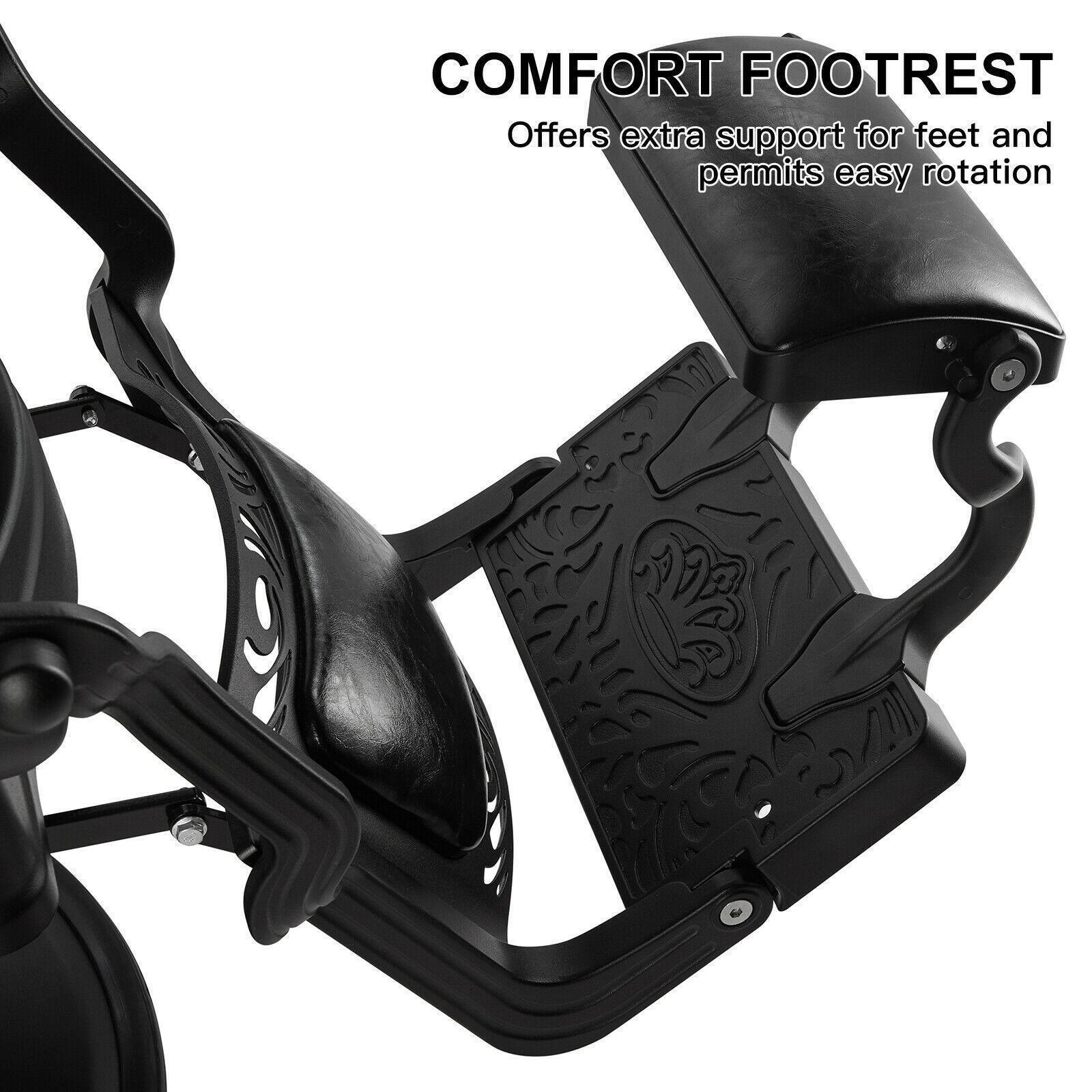 Metal Vintage Heavy Duty Recline Barber Chair Salon Beauty All Purpose Equipment