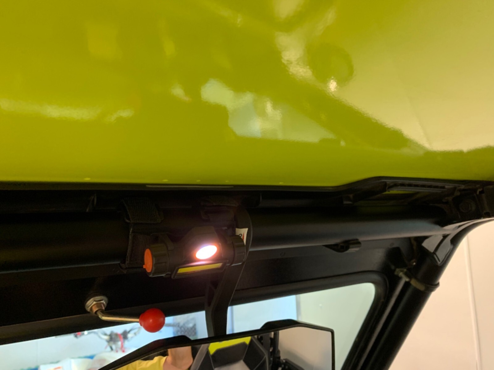 Upgraded Bracket LED Dome Light Roll Bar Mount for UTV ATV Polaris RZR Golf Cart