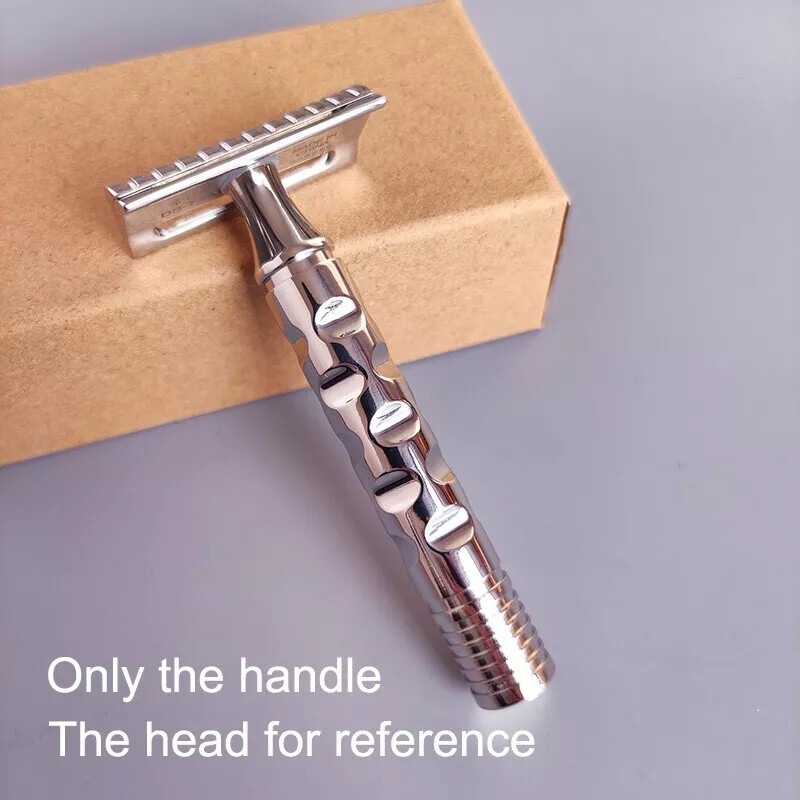 Dscosmetic Pioneer Titanium GR5 double edge safety razor Replacement handle Only