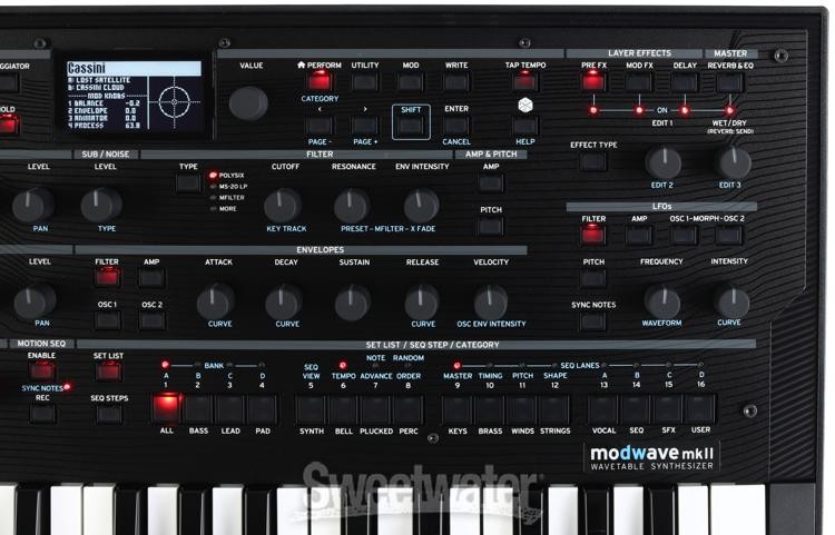 Korg Modwave MKII Wavetable Synthesizer
