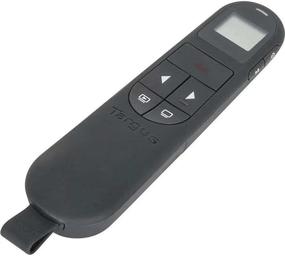 Targus DualMode Antimicrobial Laser Presenter withTimer Laser Model AMP06804AMGL