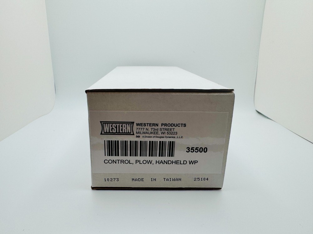 Western Handheld Plow Controller, Fleet Flex, 4 Pin, Part # 35500