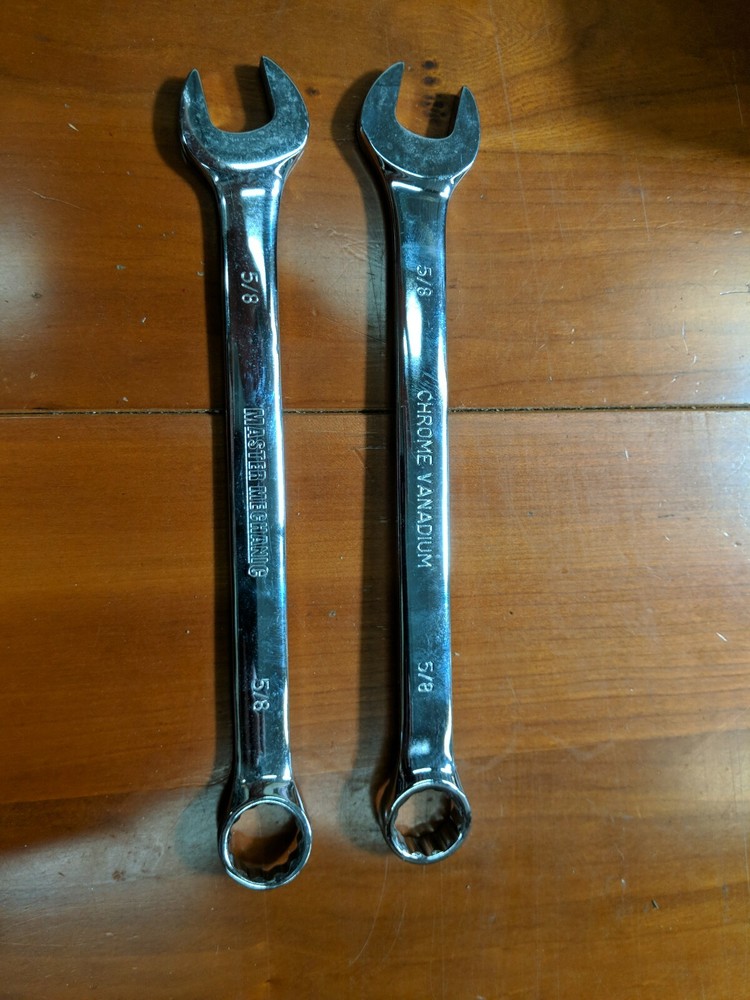 Master Mechanic 5/8" Wrench Combination SAE  QTY 2