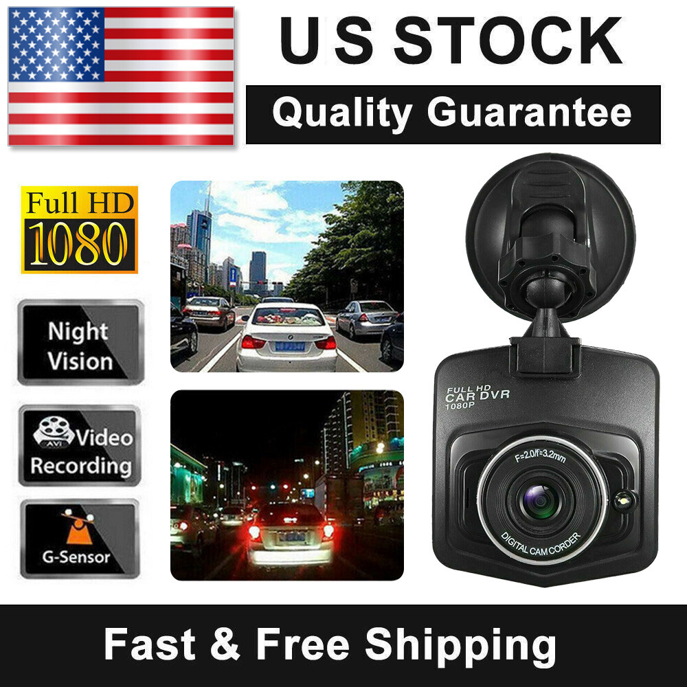 2.4" HD 1080P Car DVR Camera Video Loop Recorder Dash Cam Motion Detection