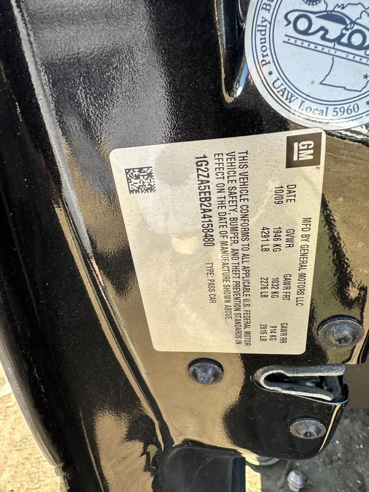 2010 G6 Third Brake Light OEM