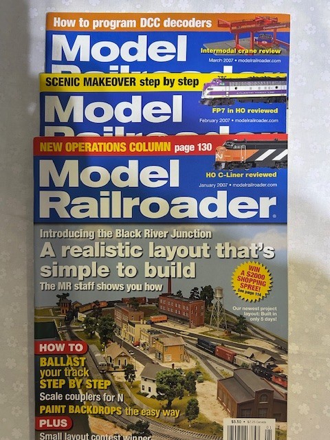 Model Railroader Magazine 2007