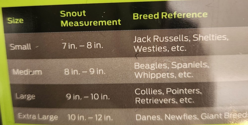 Premier Pet Dog Muzzle Medium Brand New