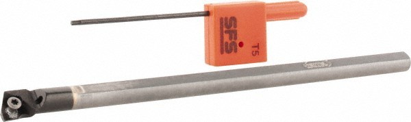 Hertel 0.48" Min Bore, 2-1/4" Max Depth, RH E06STLPR2 Indexable Boring Bar