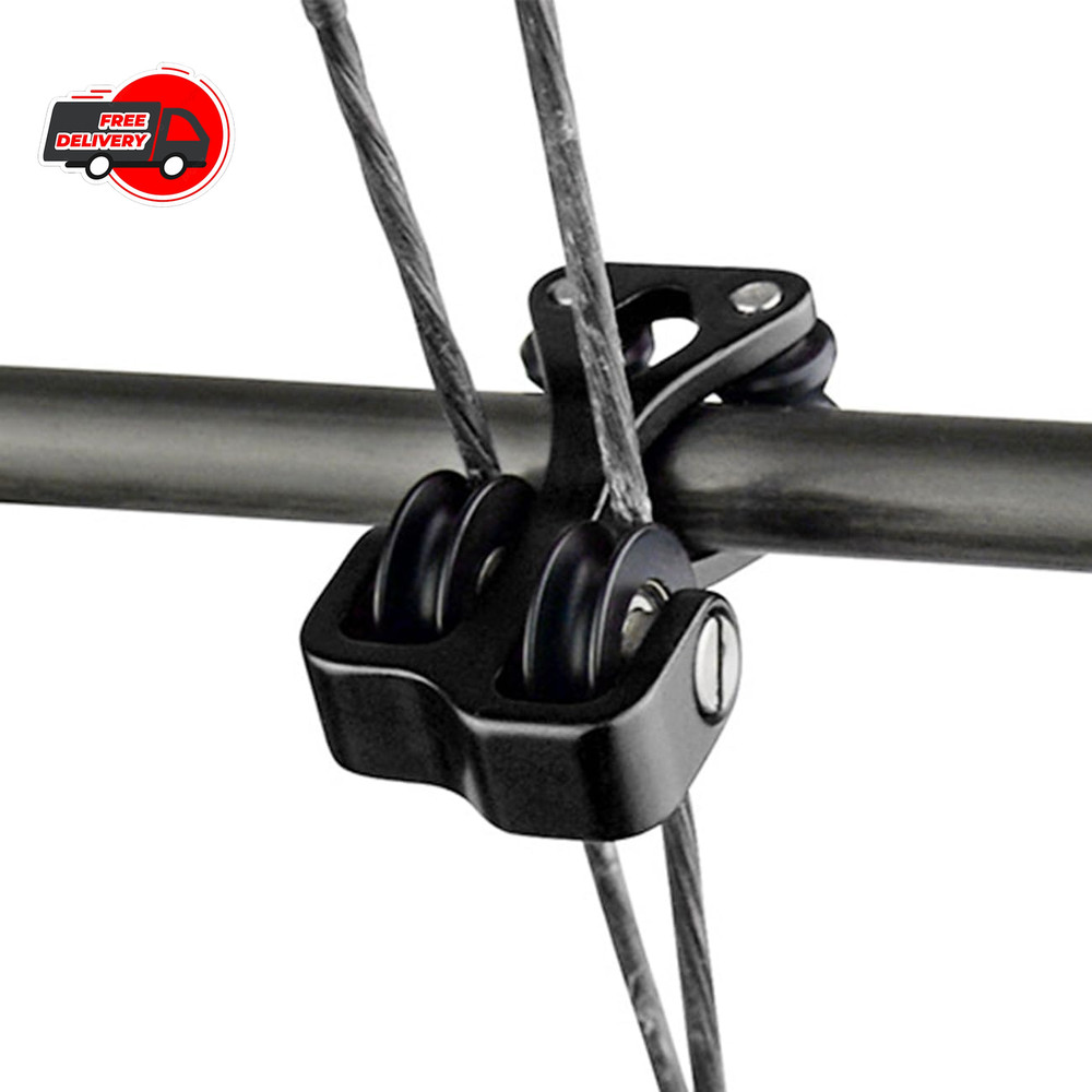 Aluminum Compound Bow Cable Slide Archery Bow String Splitter Roller Glid