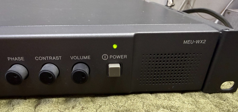 Sony MEU-WX2 MultiFormat Engine Unit Video Signal Processor Powers On