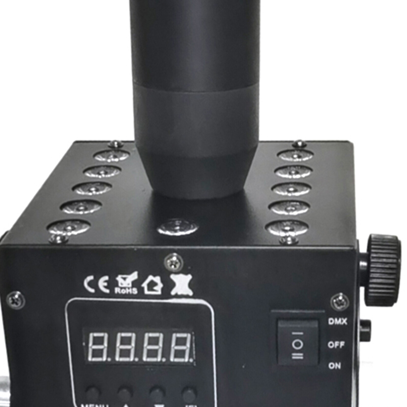 2 Pack LED CO2 Jet Smoke Machine & 6m Hose CO2 Cannon DMX Blaster DJ Disco Stage