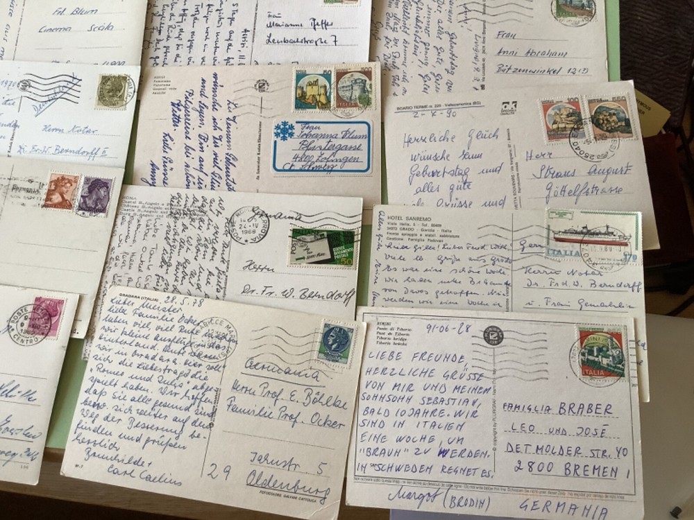 Italy collection postal postcards 20 items Ref A2044