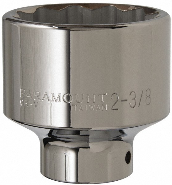 Paramount 2-3/8" Socket: 3/4" Drive, 12-Points, 3-5/8" OAL