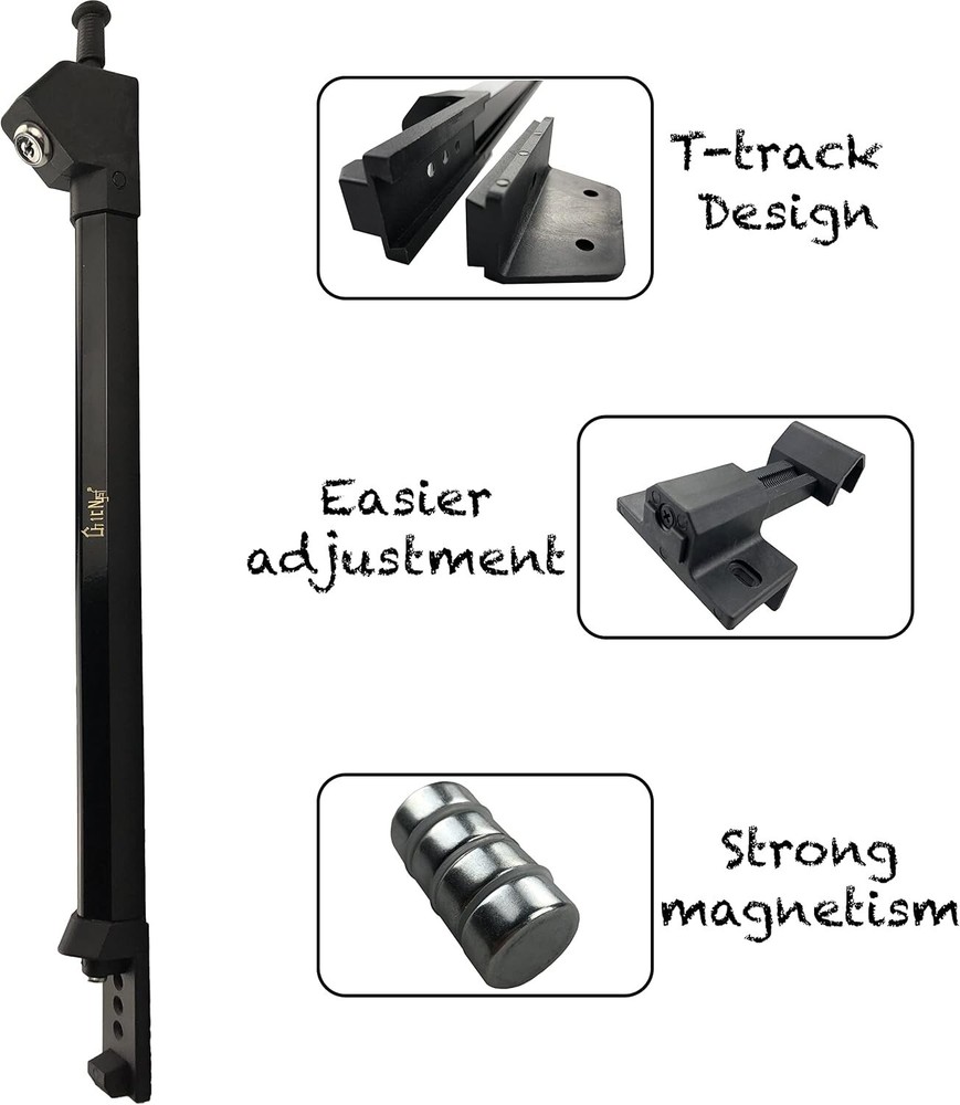 Magnetic Top Pull Gate Latch - Secure Your Pool and Garden Gates with Ease