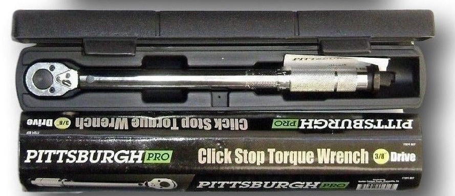 Torque Wrench 3/8" Drive Click Type Snap Socket