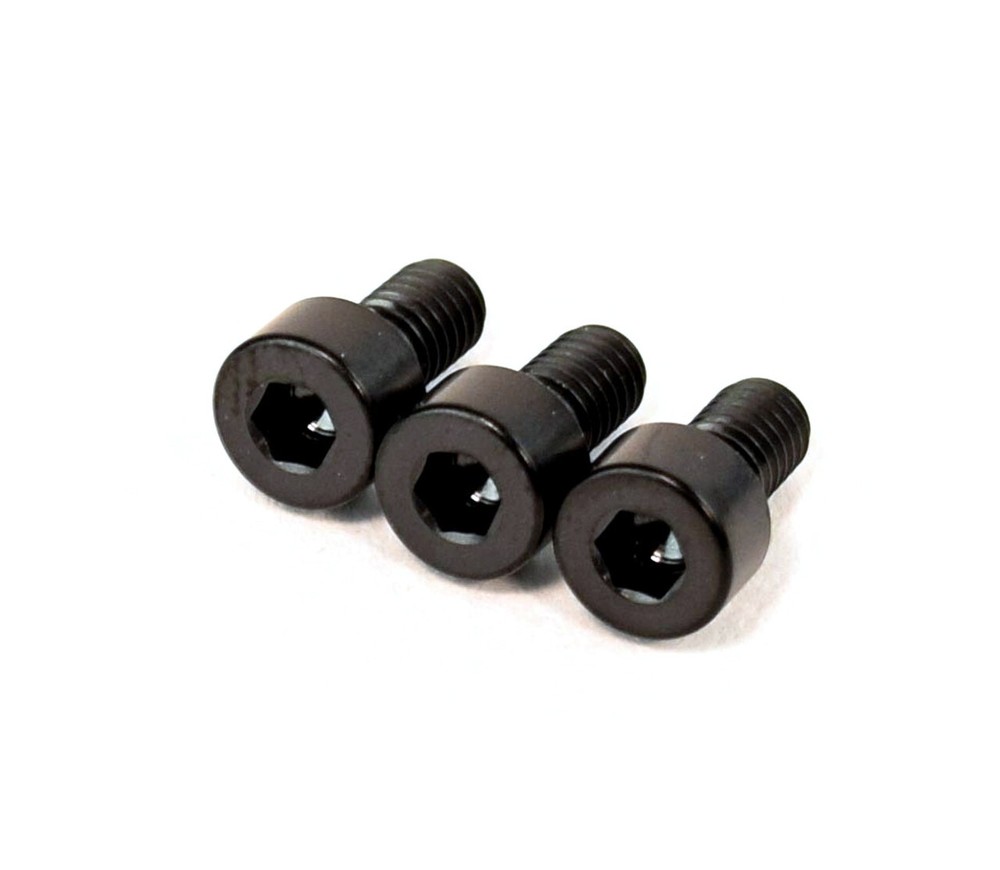 FU-Tone Titanium Nut Clamping Screw Set 3Pc Black
