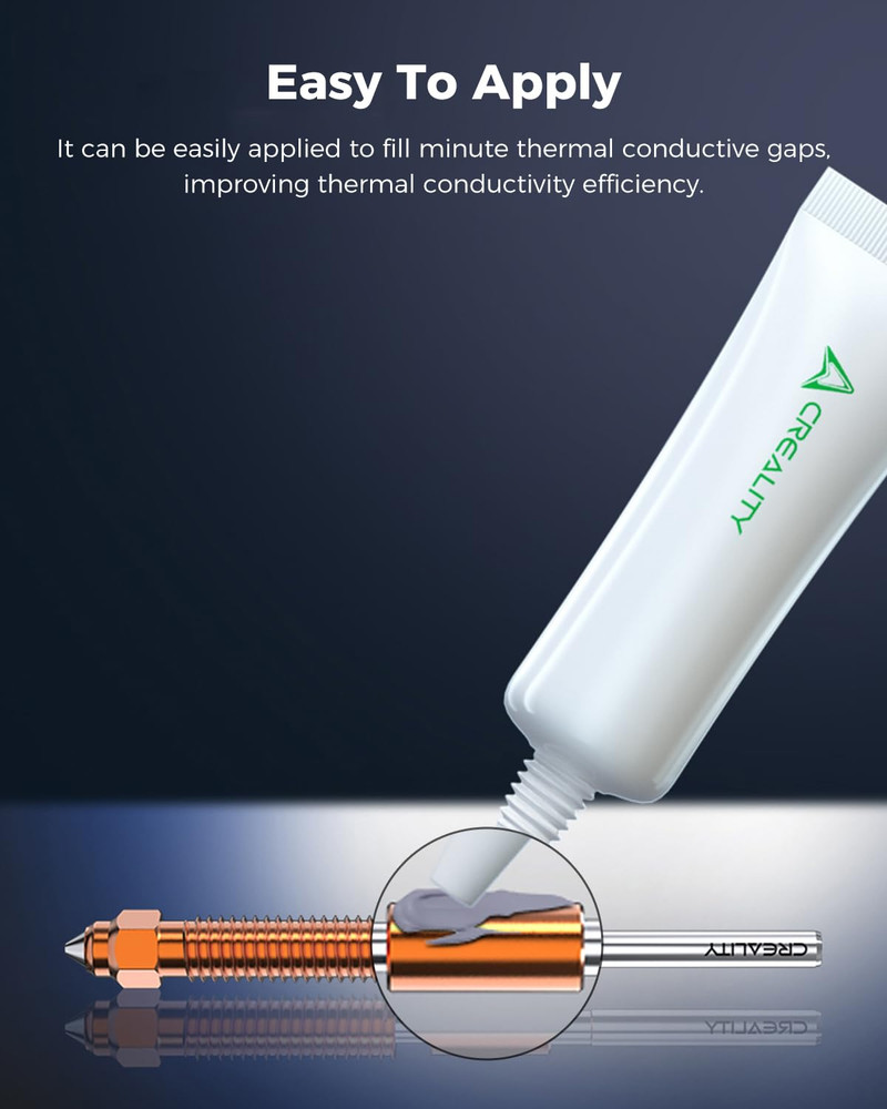 High-Temp 3D Printer Thermal Grease, 250°C, for Hotend & Nozzle (1 Pack)