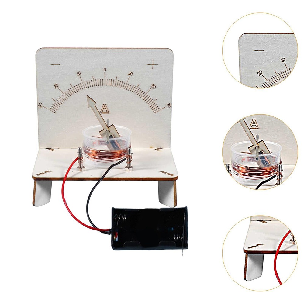 DIY Amperemeter Model Teaching Tool Experiment Set for Classroom Students