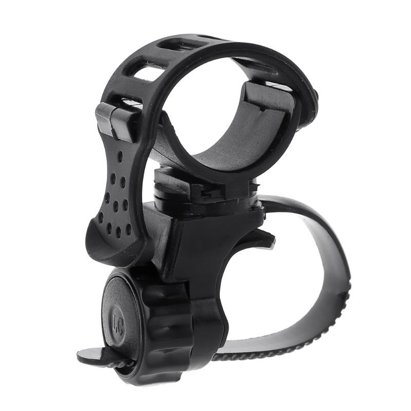 Adjustable Metal Detector Flashlight Holder PIN Pointer Holder 360° Rotation