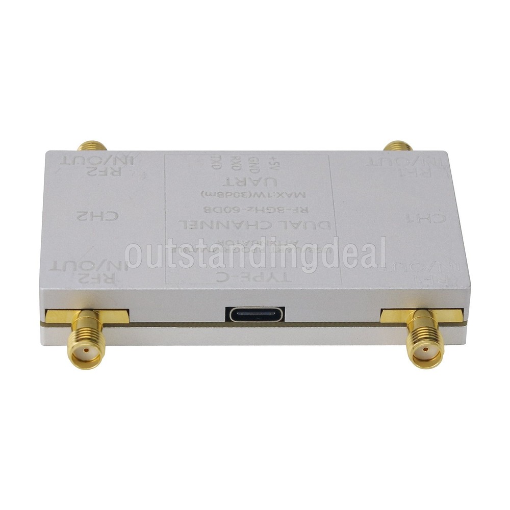 RF-8GHz-60DB Programmable Attenuator + Type-C Cable + Offline Main Control Board